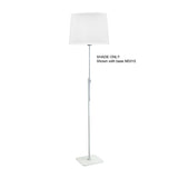 Habana Round Floor Lamp Lampshade - White, 30/35cm x 25cm