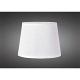 Habana Round Floor Lamp Lampshade - White, 30/35cm x 25cm
