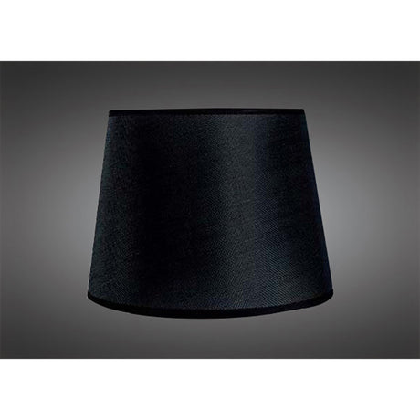 Habana Round Floor Lamp Lampshade - Black, 30/35cm x 25cm