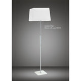 Habana Square Floor Lamp Lampshade - White, 35.5/35.5cm x 25cm