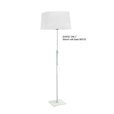 Habana Square Floor Lamp Lampshade - White, 35.5/35.5cm x 25cm