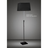 Habana Square Floor Lamp Lampshade - Black, 35.5/35.5cm x 25cm