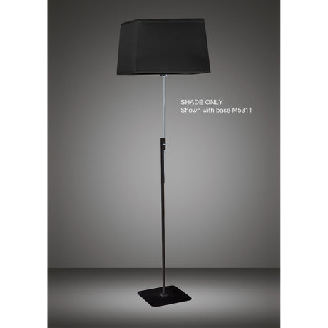 Habana Square Floor Lamp Lampshade - Black, 35.5/35.5cm x 25cm