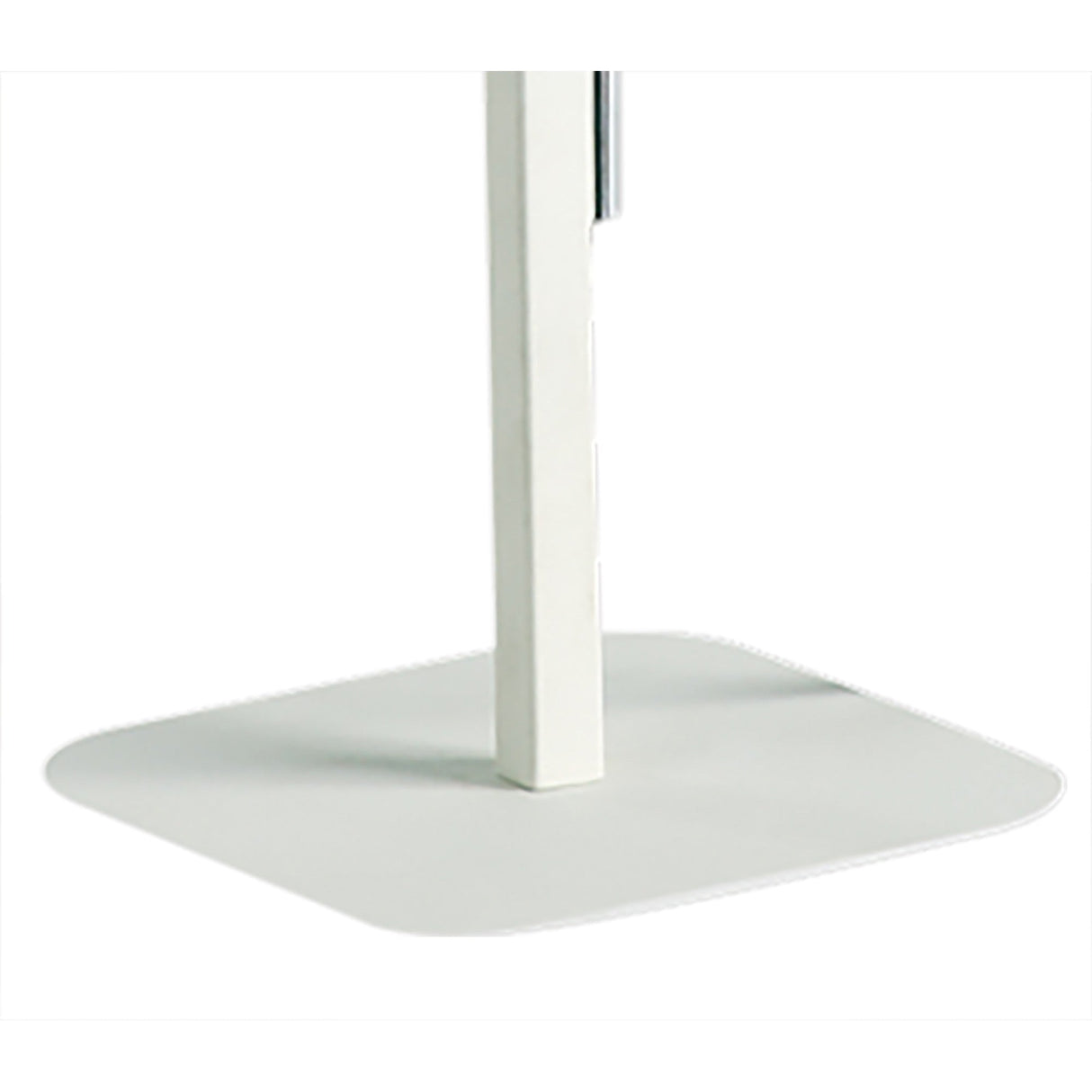 Habana 1 Light Telescopic Table Lamp - Matt White & Chrome (Without Shade)