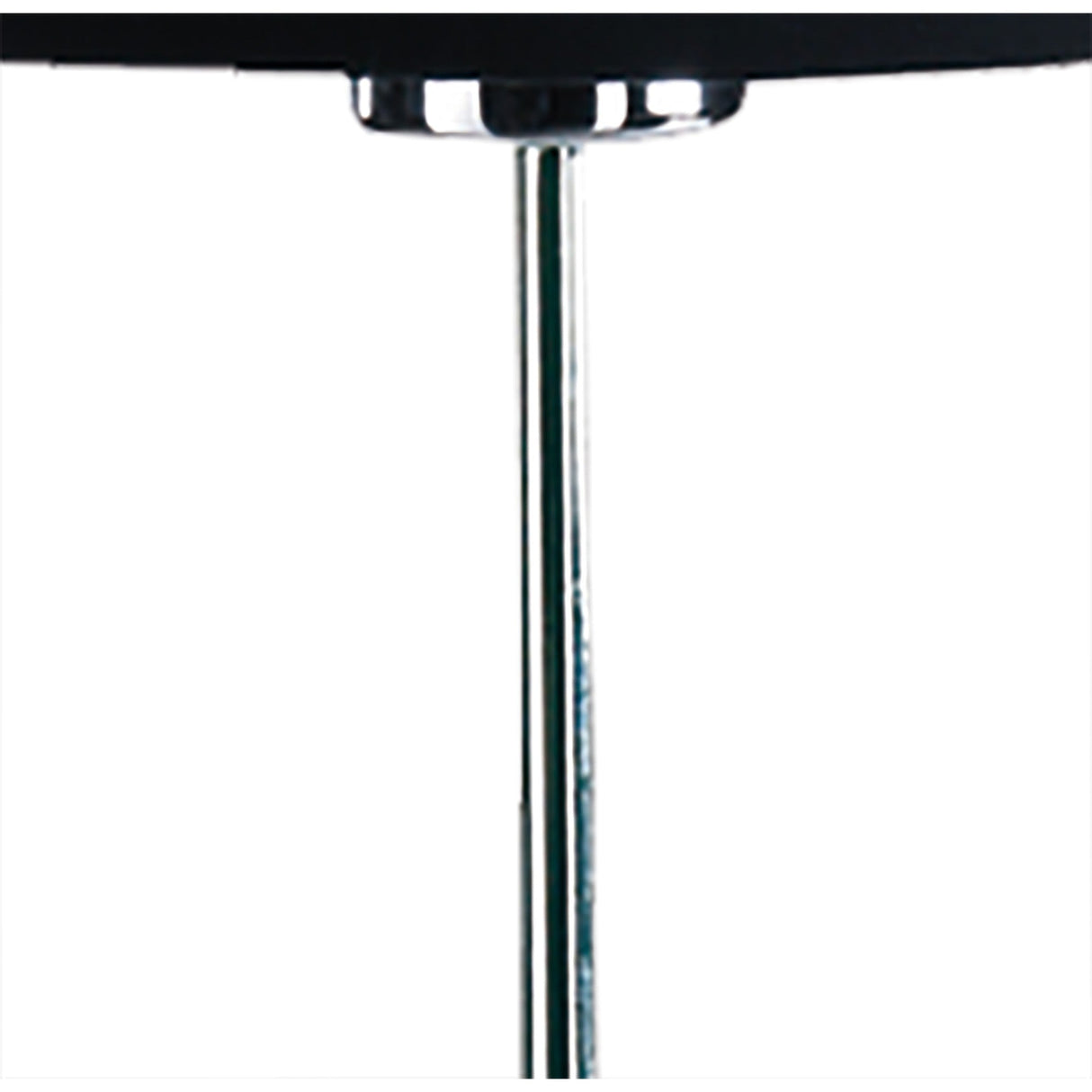 Habana 1 Light Telescopic Table Lamp - Black & Chrome (Without Shade)