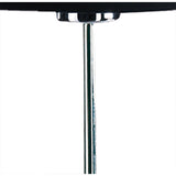 Habana 1 Light Telescopic Table Lamp - Black & Chrome (Without Shade)
