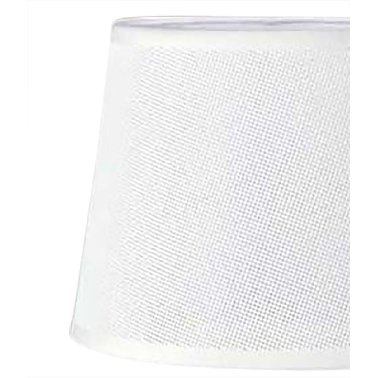 Habana Round Table Lamp Lampshade - White, 21/24cm x 16.5cm