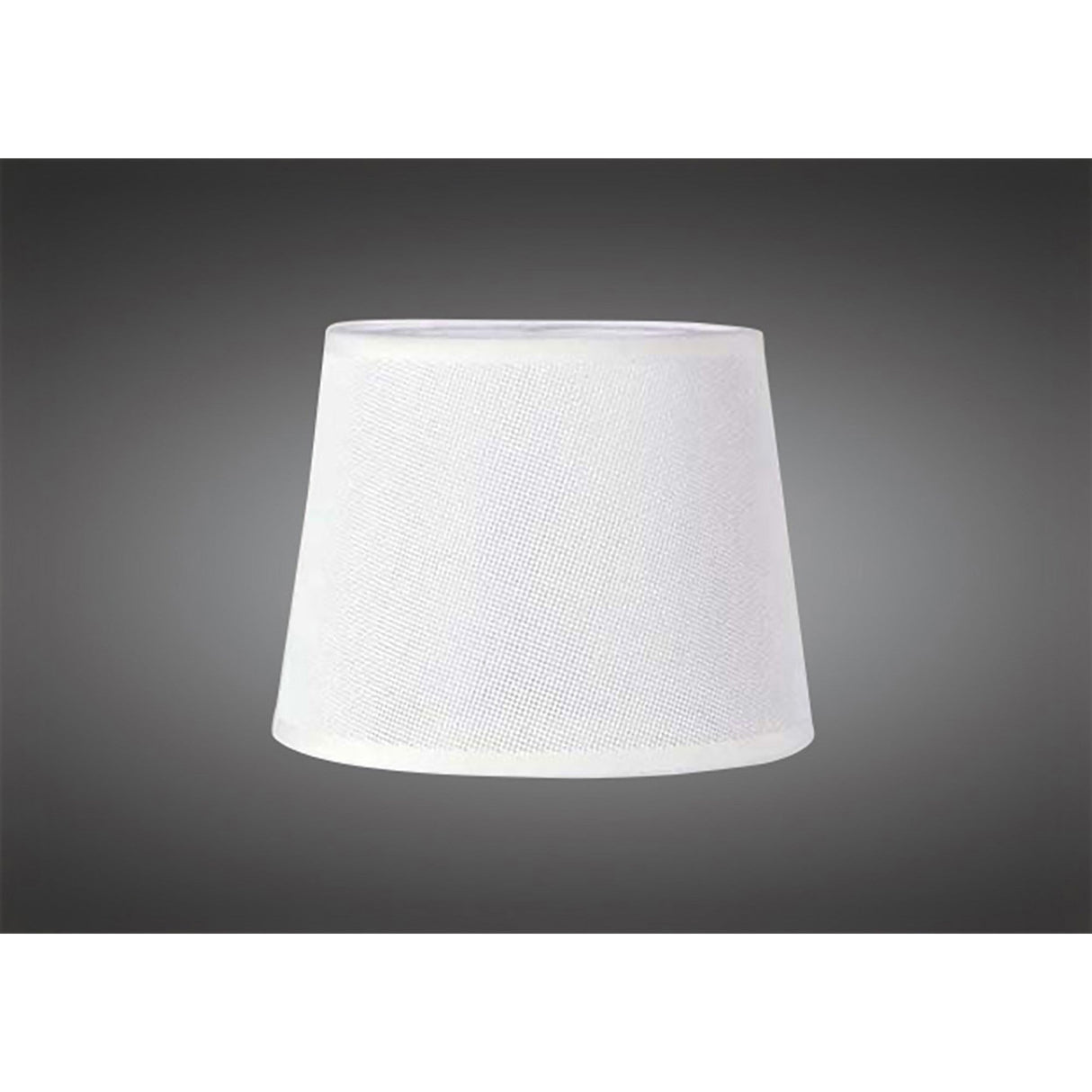 Habana Round Table Lamp Lampshade - White, 21/24cm x 16.5cm