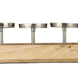 Hagony Candle Holder - Wood