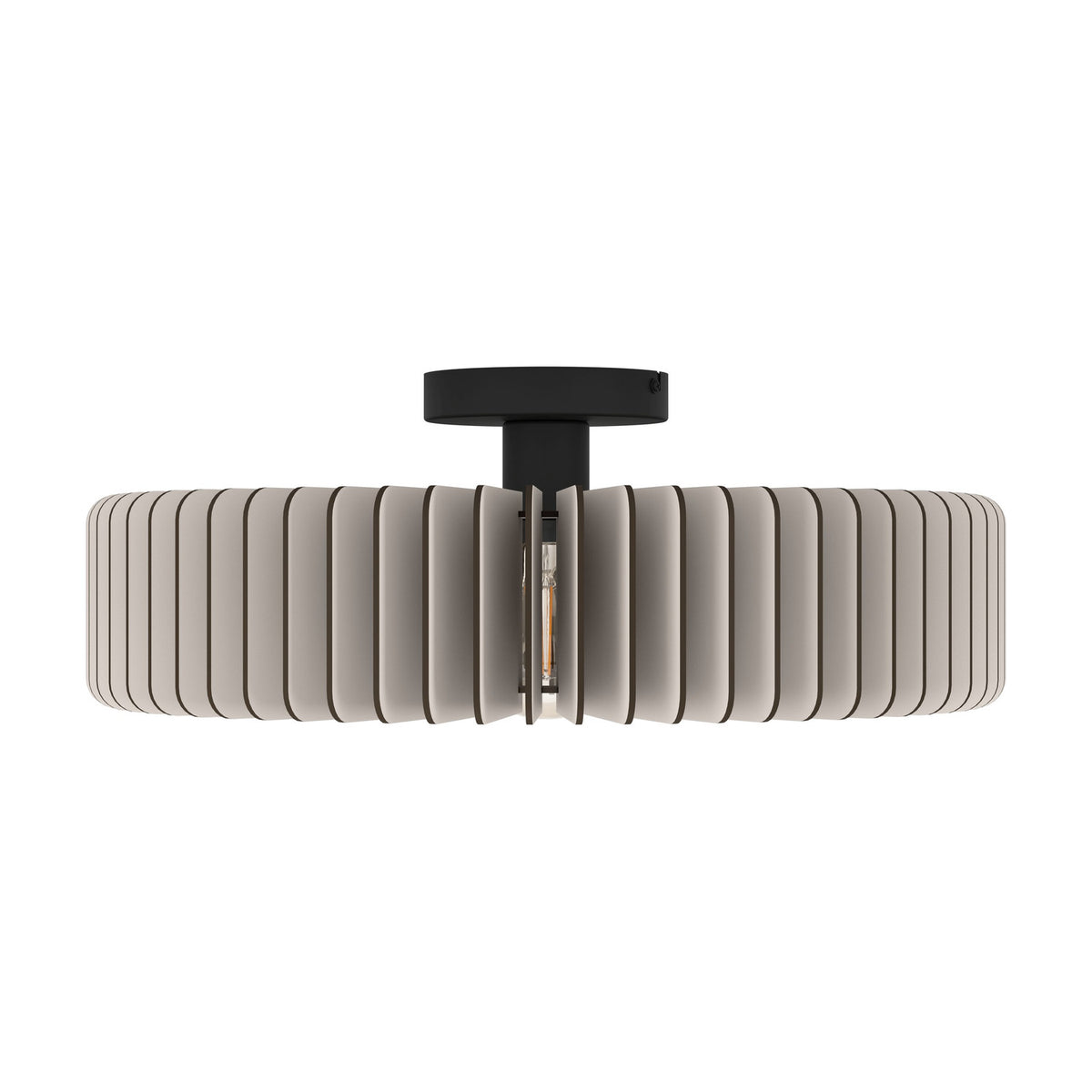 Halbanne Ceiling Light - Black & Grey