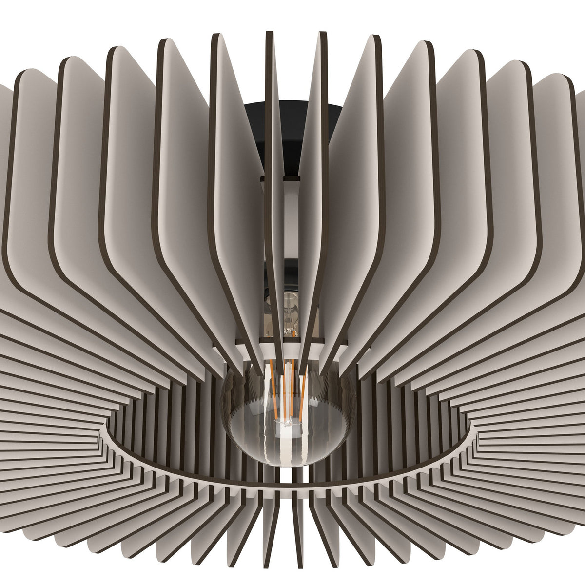 Halbanne Ceiling Light - Black & Grey