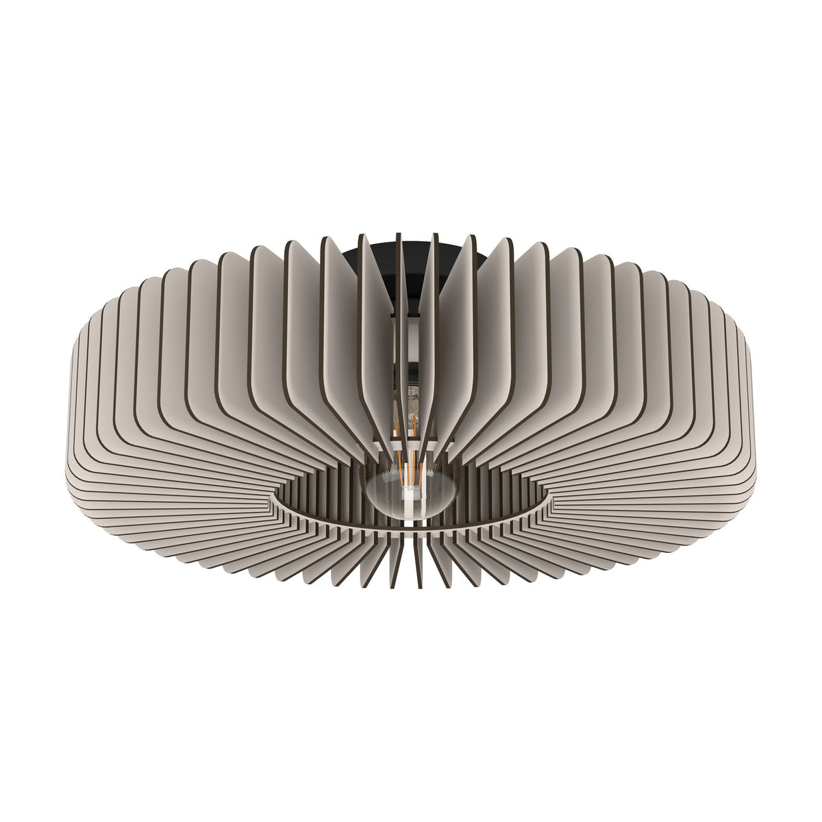 Halbanne Ceiling Light - Black & Grey