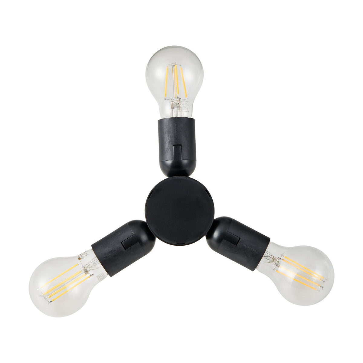 Halbine Lamp Holder Adapter - Black