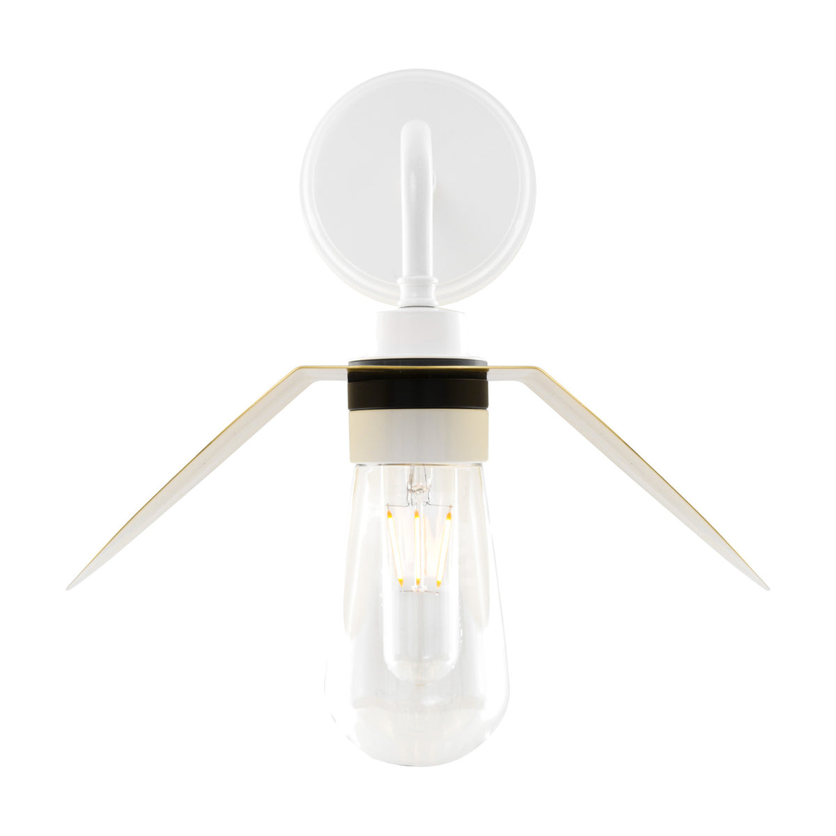 Hali Brass Wall Light IP65