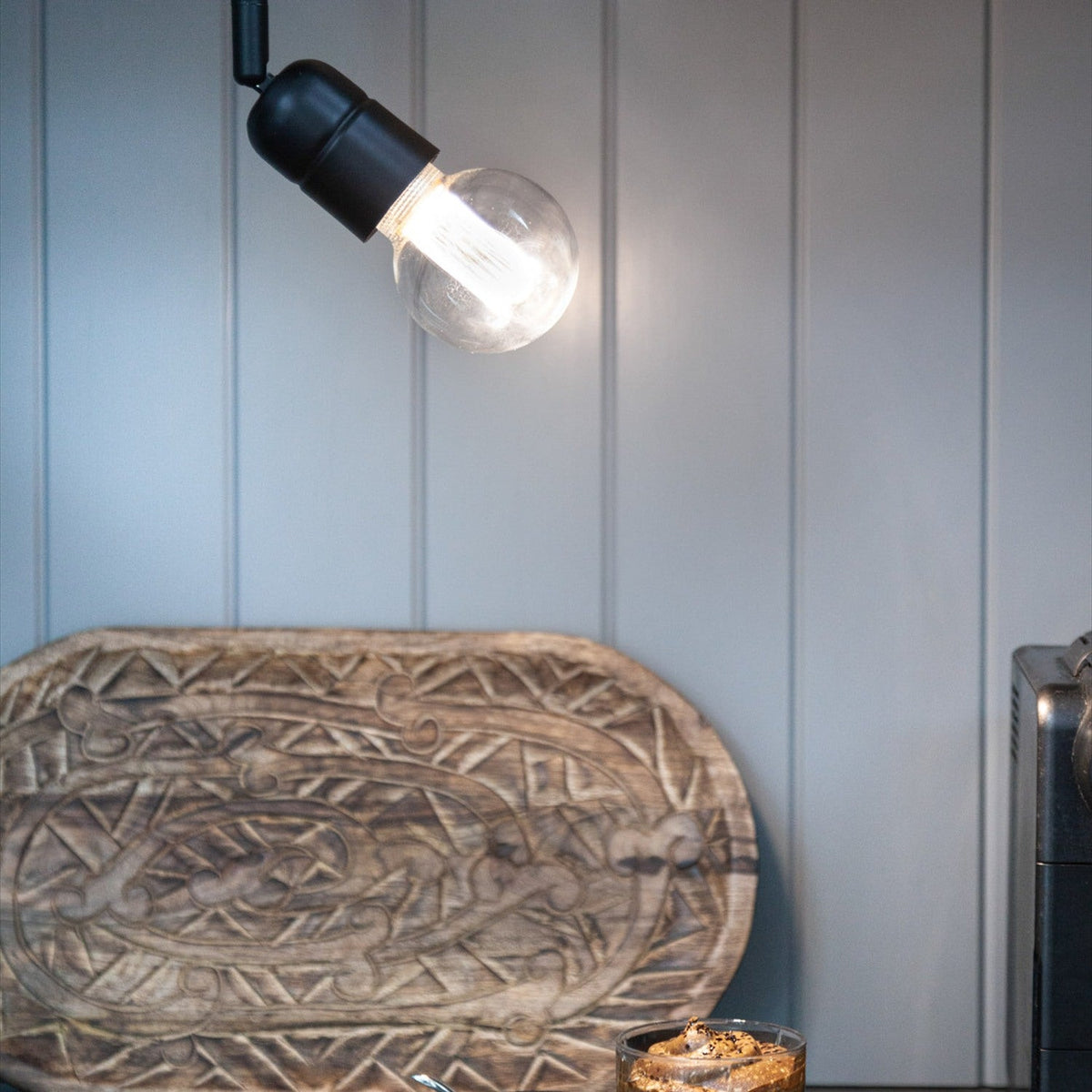 Elegance Clip-On Table Lamp - Black