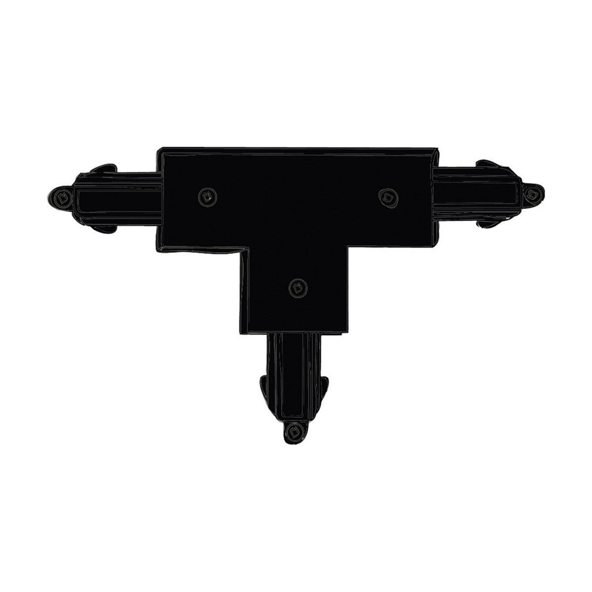 3-ways Halo Track T-Connector - Black