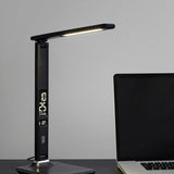 Office Watch Flicker-Free Table Lamp - Black