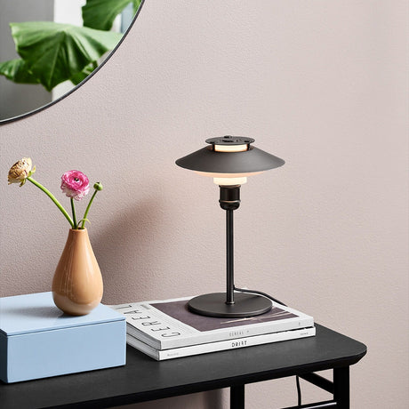 1123 Table Lamp 18cm - Gunmetal