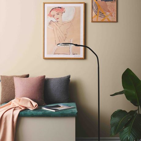 Magni LED X3 Dioptri Floor Lamp - Black