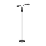 Fix LED 2 Light Floor Lamp 10W - Black