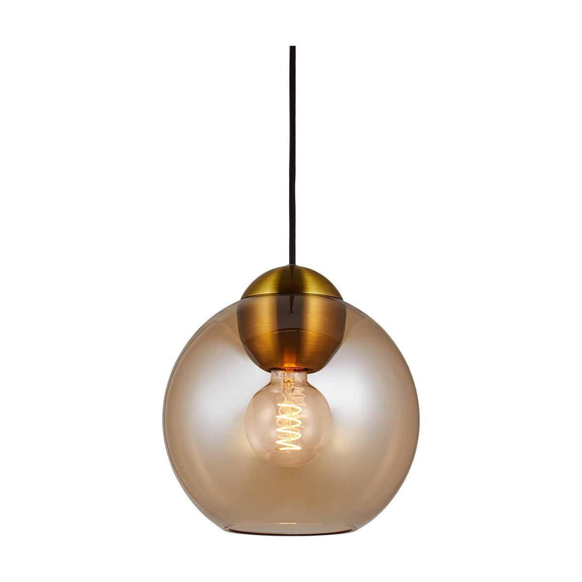 Bubbles Pendant Light 24cm - Amber