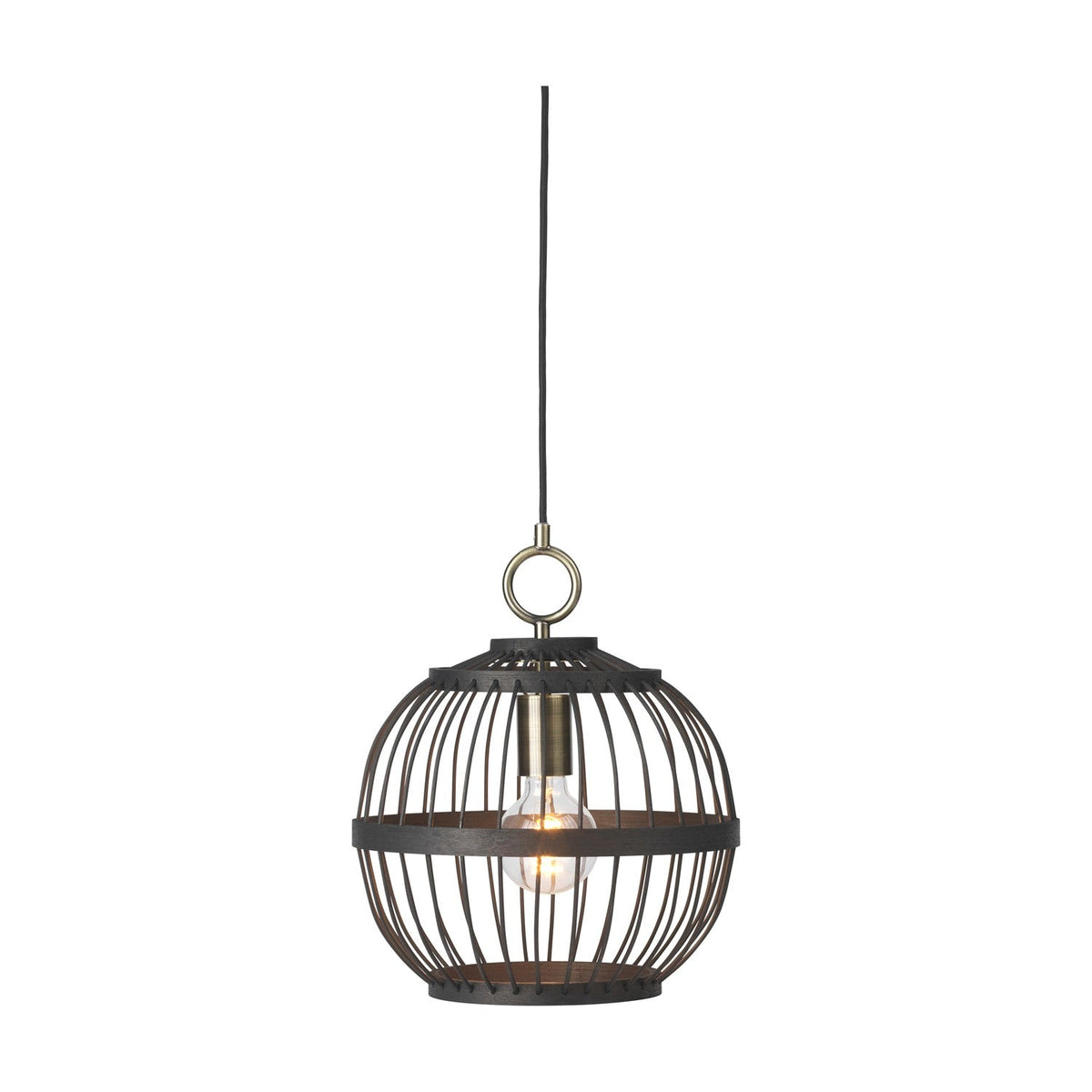 Stockholm Nordic Edition Oil Pendant Light 30cm - Black