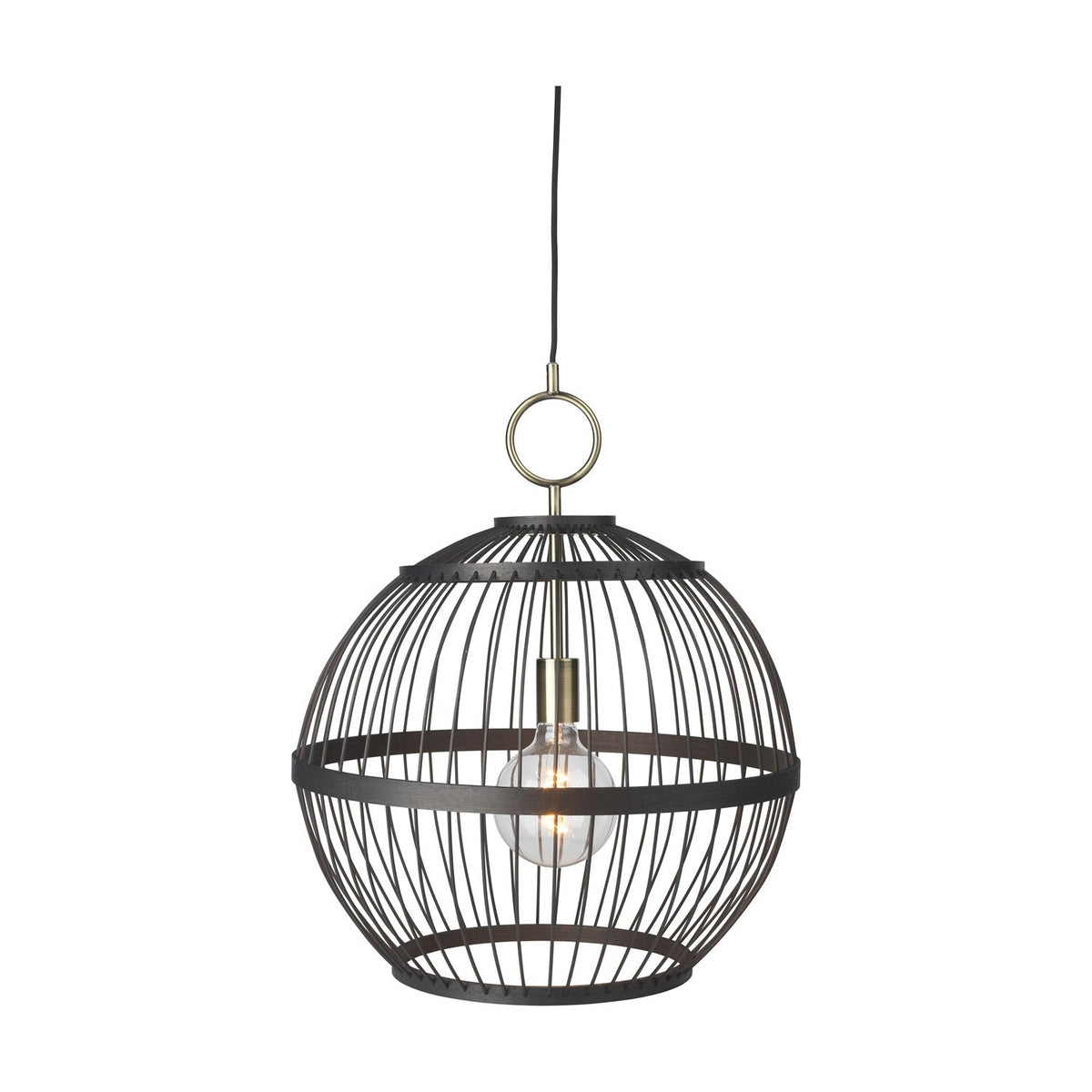Stockholm Nordic Edition Oil Pendant Light 50cm - Black
