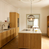 Stockholm Nordic Edition Oil Pendant Light 50cm - Black