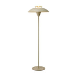 Stepp Floor Lamp - Sand & Antique Brass
