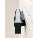 Hanok 41cm Linear LED Wall Light 14W 3000K - Black