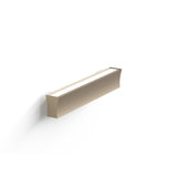 Hanok 41cm Linear LED Wall Light 14W 3000K - Sand Brown