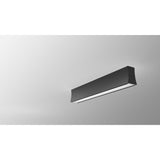 Hanok Linear LED Flush Ceiling Light 4000K 14W - Black