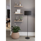 Hasanne Floor Lamp - Black