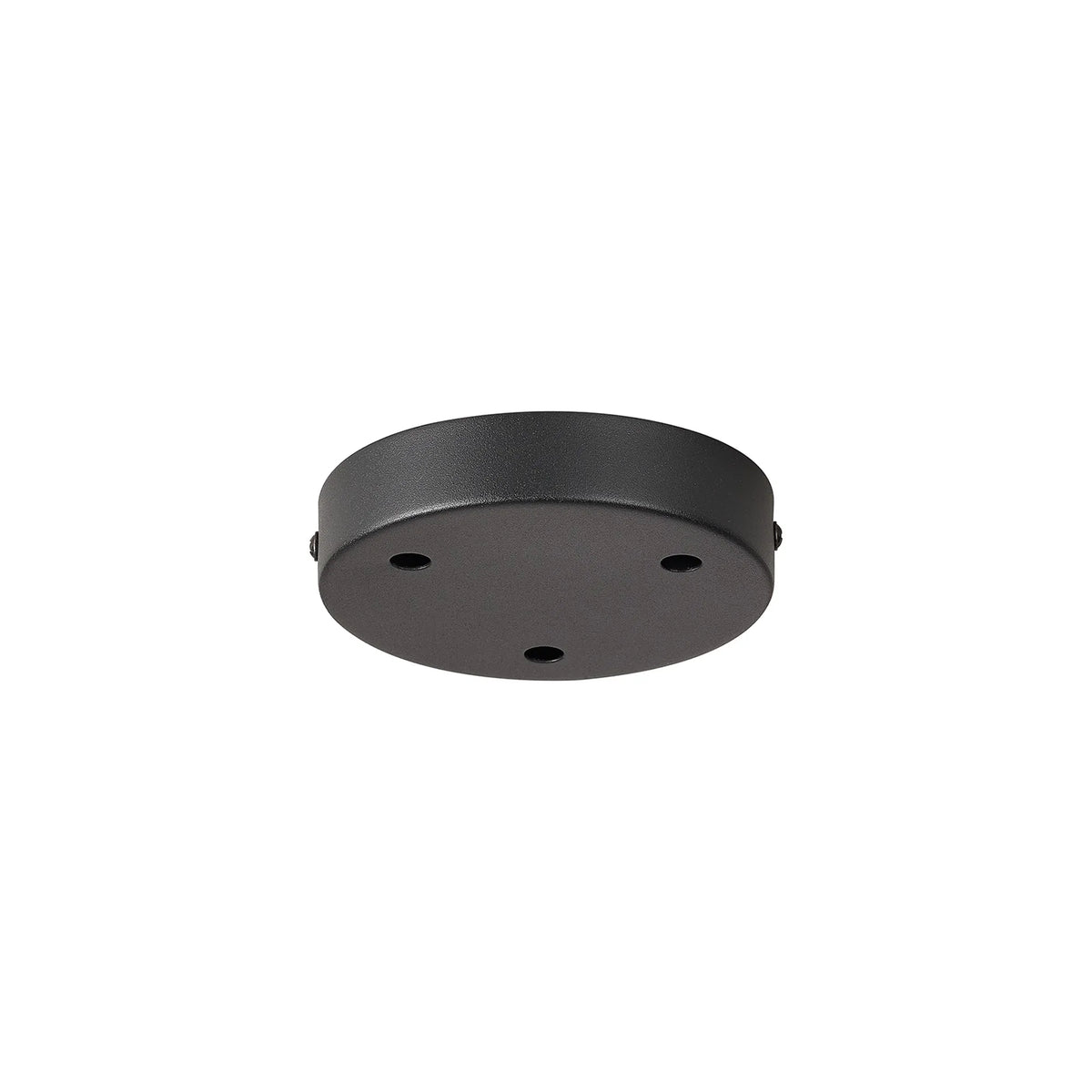 Hayes Round Ceiling Rose 12cm - Satin Black