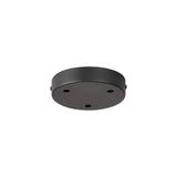 Hayes Round Ceiling Rose 12cm - Satin Black