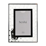 Diamante Scatter Easel Glass Photo Frame 6 x 4in - Clear