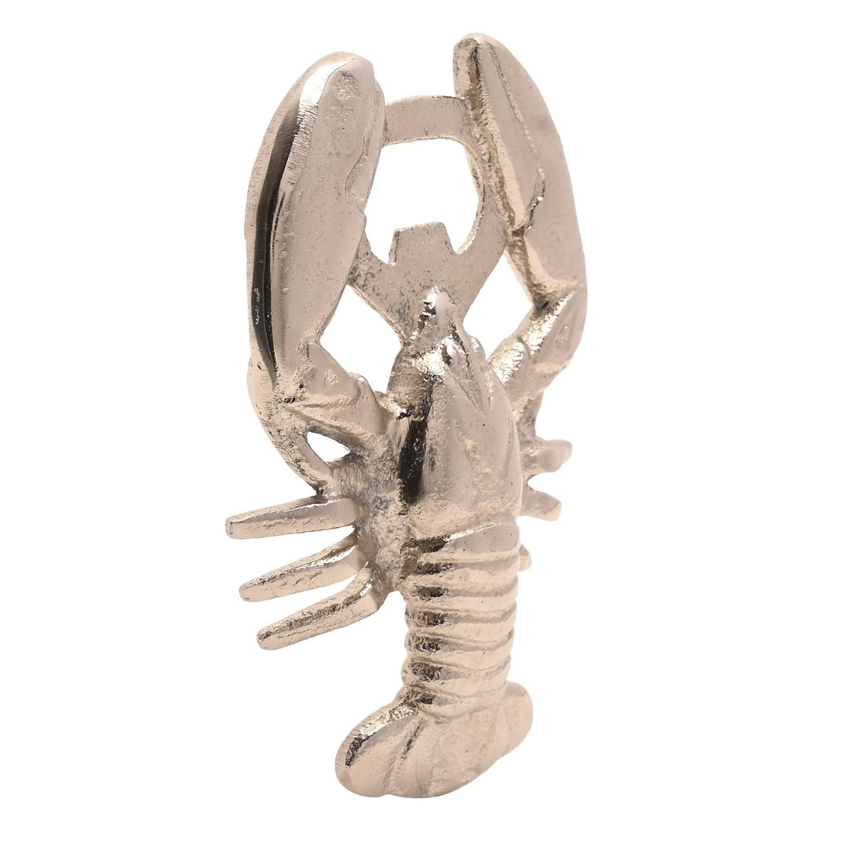 Lobster Metal Bottle Opener - Silver