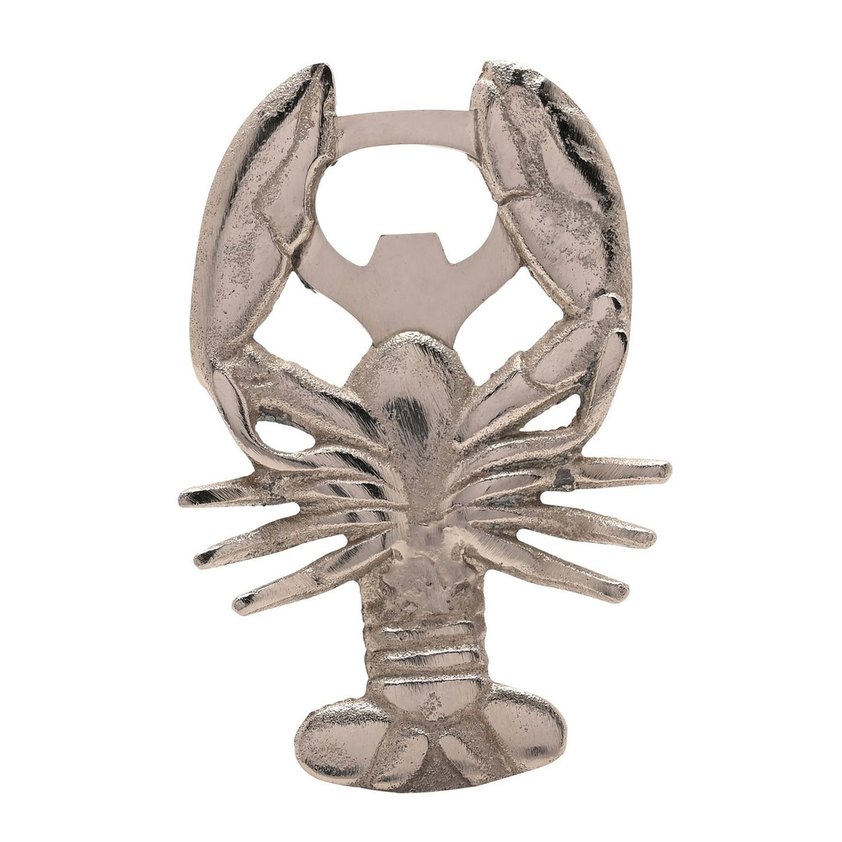 Lobster Metal Bottle Opener - Silver