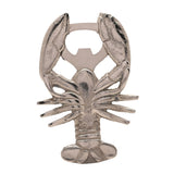 Lobster Metal Bottle Opener - Silver