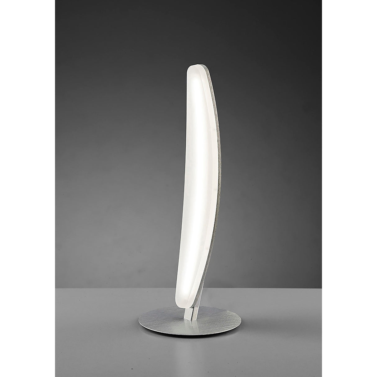 Hemisferic LED Table Lamp 6W 3000K - Satin Aluminium