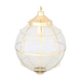 Henlow Glass Lantern Globe Pendant Light