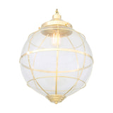 Henlow Glass Lantern Globe Pendant Light