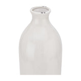 Calvenne Glazed Ceramic Vase – Cream