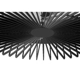 Himalaya CCT Dimmable LED Ceiling Retractable Fan Light With Remote, APP & Voice Control - Black