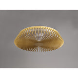 Himalaya CCT Dimmable LED Ceiling Retractable Fan Light With Remote, APP & Voice Control - Brown