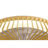 Himalaya CCT Dimmable LED Ceiling Retractable Fan Light With Remote, APP & Voice Control - Brown