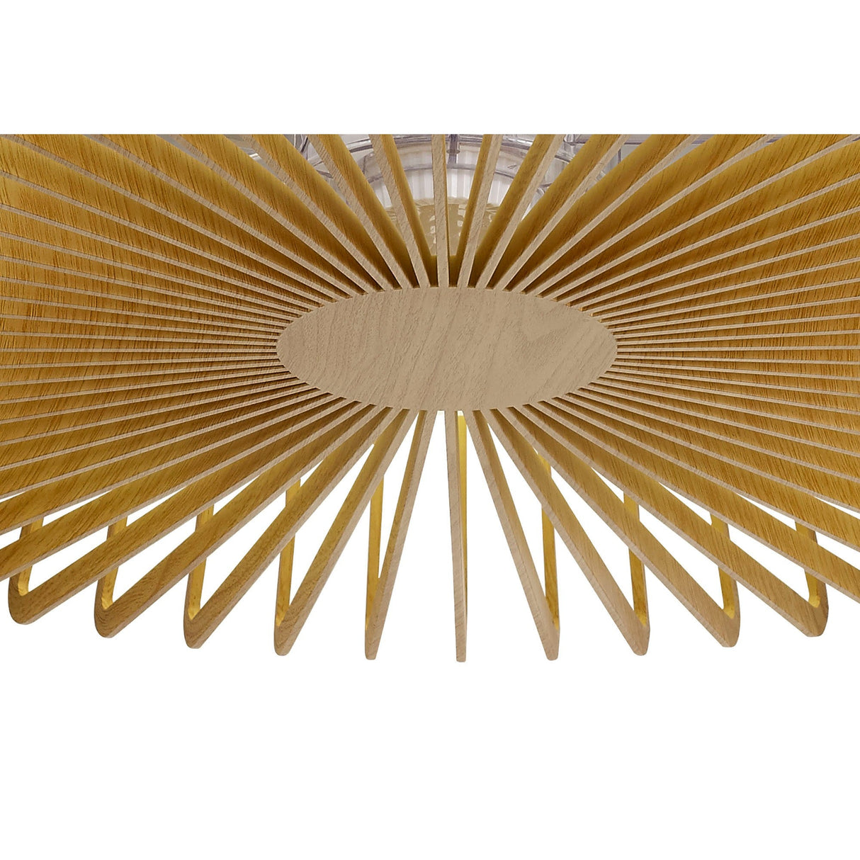 Himalaya CCT Dimmable LED Ceiling Retractable Fan Light With Remote, APP & Voice Control - Brown