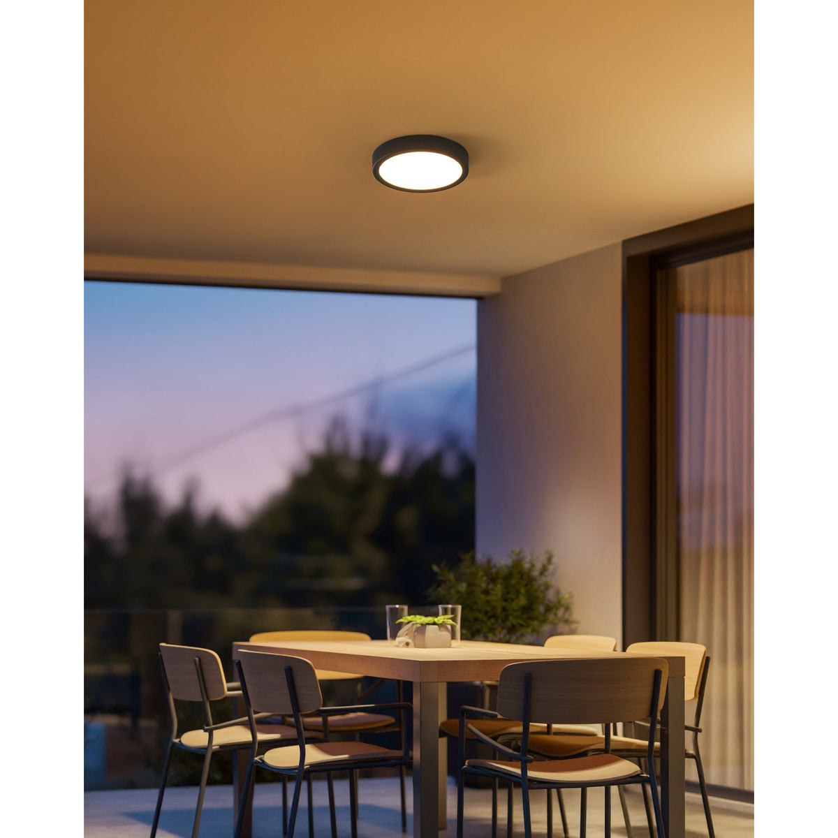 Hinanne LED Downlight 28.5cm - Black