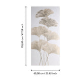 Hirono Wall Art - White & Gold