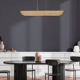 Arco LED Linear Suspension Light 43W 3000K - Heritage Brass